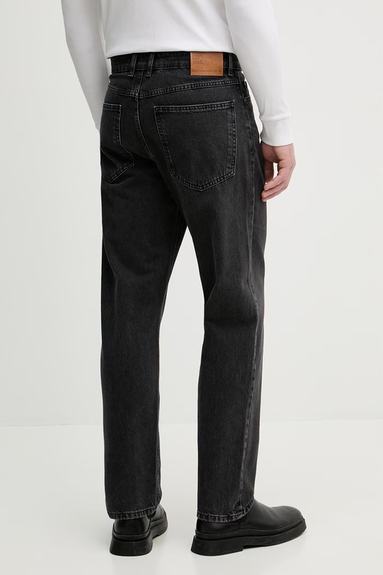 Дрехи United Colors of Benetton дънки straight мъжки 4VKEUE01D черен