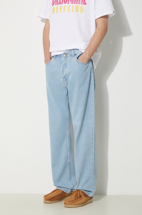 Τζιν παντελόνι Carhartt WIP Nolan Pant μπλε I033006.135