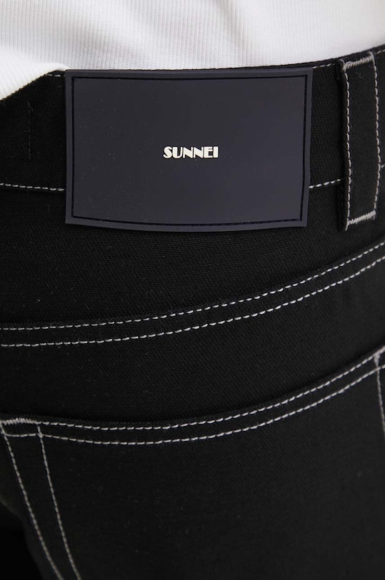 Sunnei jeansi RTWMBOT010 negru