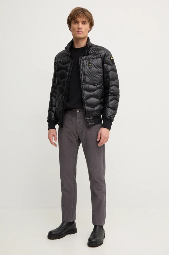 Manšestrové kalhoty United Colors of Benetton 4FYHU7B88 šedá AW24