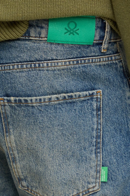 Τζιν παντελόνι United Colors of Benetton μπλε 4W9KUE01P