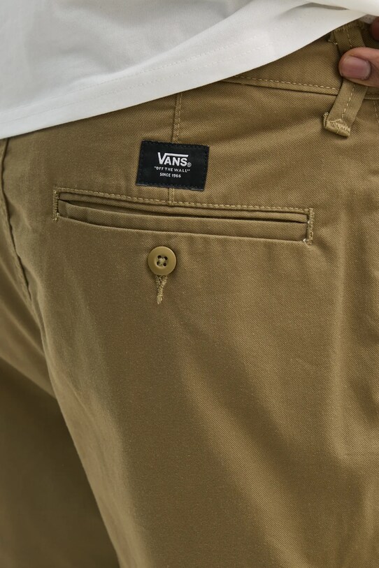Vans spodnie zielony VN000HZCCUQ1