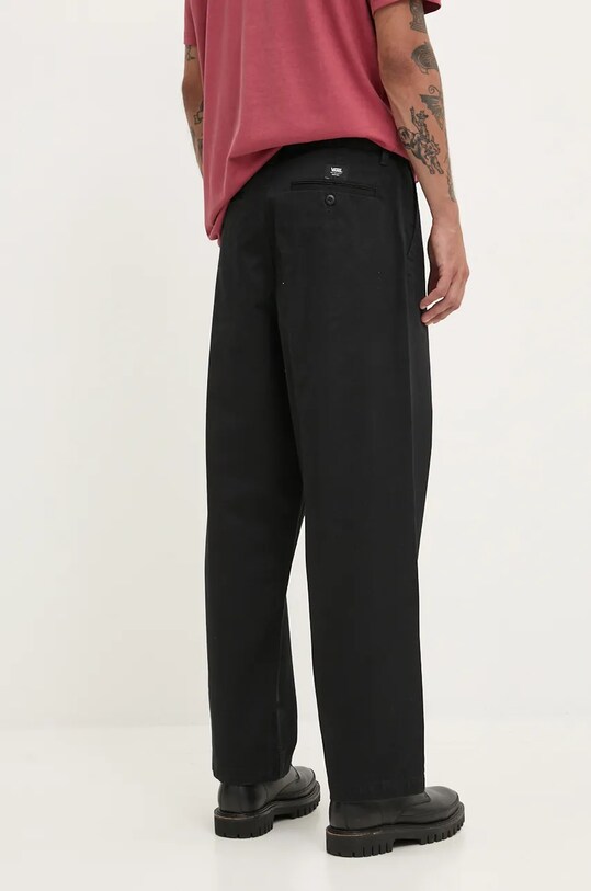 Îmbrăcăminte Vans pantaloni de bumbac VN000HZDBLK1 negru