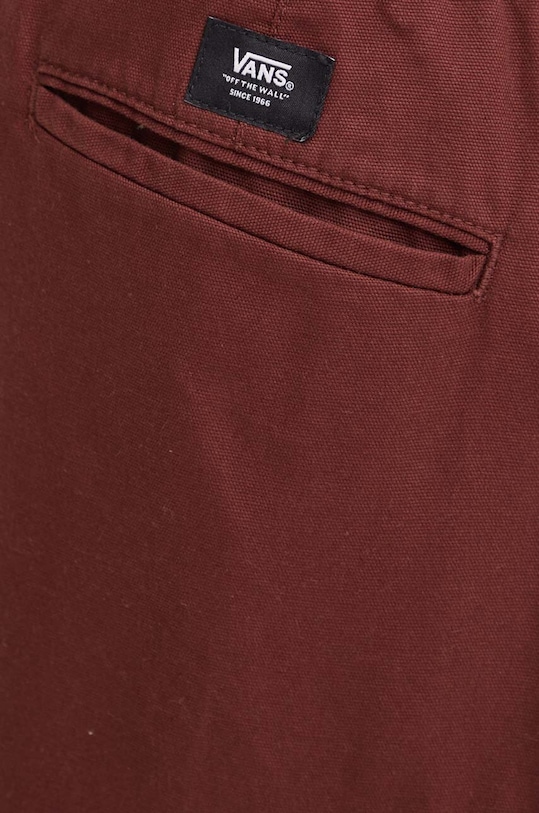 Vans pantaloni de bumbac maro VN0005Z17YO1