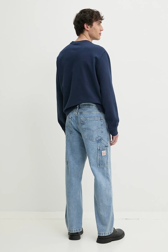 Oblačila Bombažne hlače Levi's 55849 modra