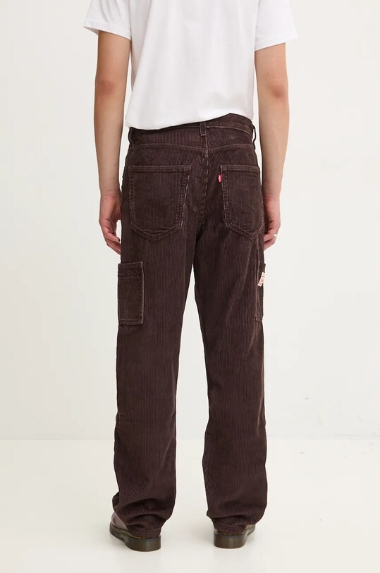 Odzież Levi's spodnie bawełniane 55849 brązowy