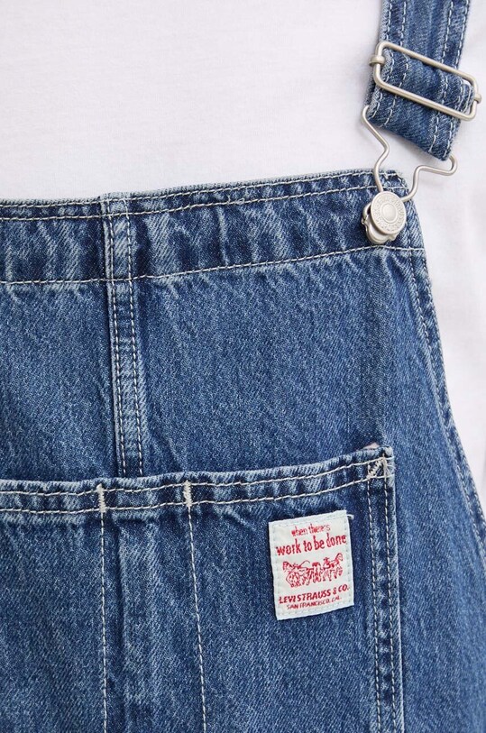 Levi's salopete din denim 79107 albastru