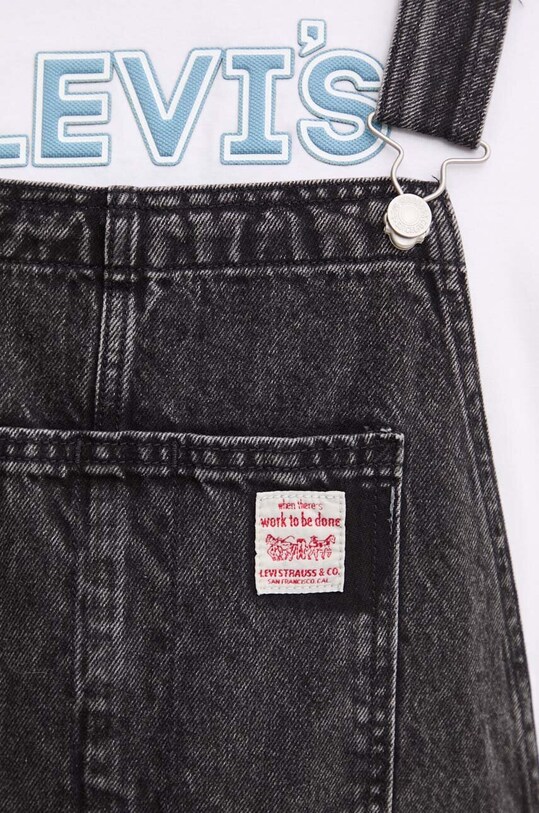 Džínové lacláče Levi's 79107 černá