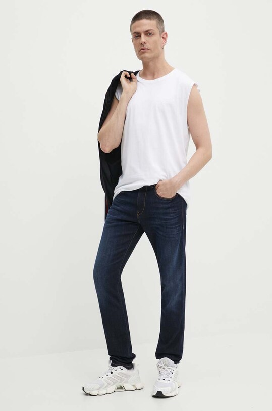 Дънки Diesel 2019 D-STRUKT L.34 PANTALONI A03563.009ZS тъмносин AW24