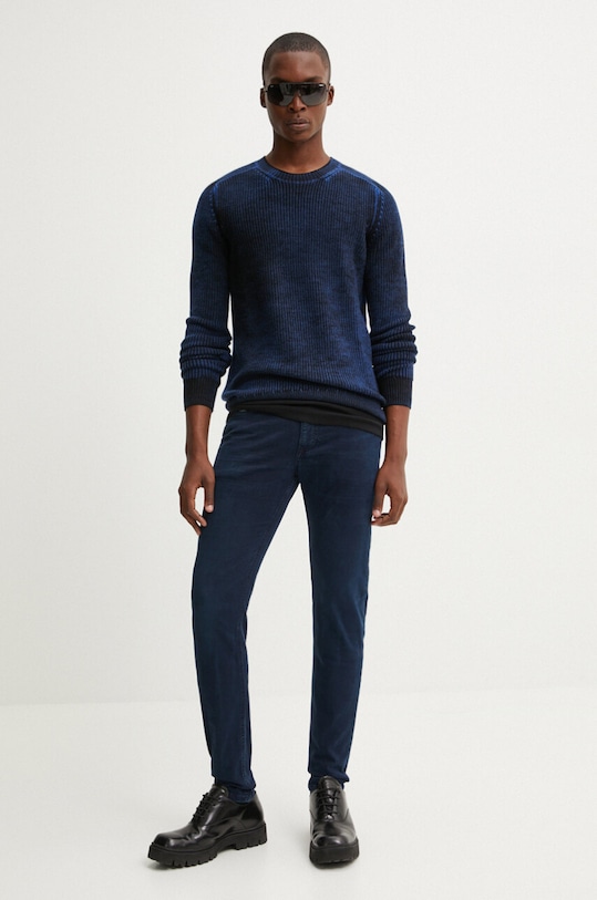 Diesel jeansy 1979 SLEENKER A03594.0ENAK granatowy AW24