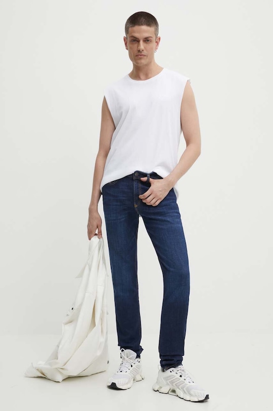 Diesel jeansy 1979 SLEENKER granatowy A03596.09J17