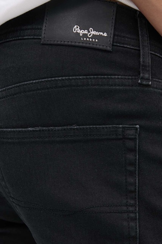Pepe Jeans jeansi SLIM GYMDIGO JEANS negru PM207389XH4