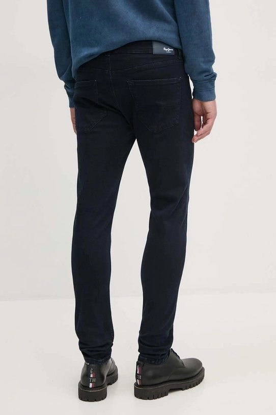 Odzież Pepe Jeans jeansy TAPERED JEANS PM207390DP9 granatowy