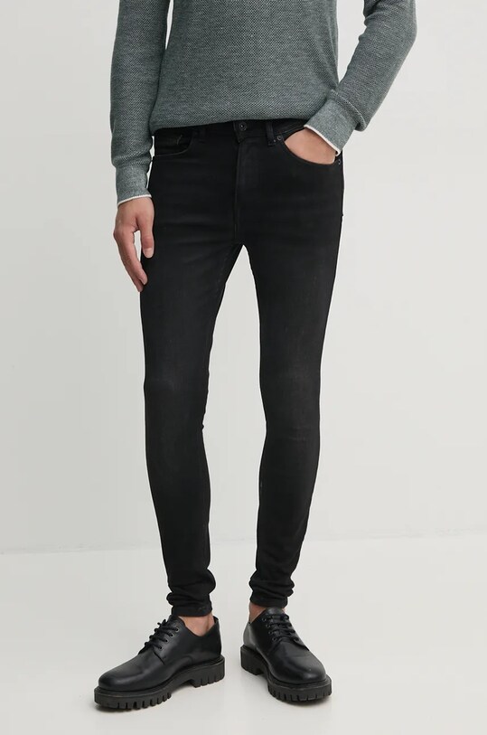 Džíny Pepe Jeans SUPER SKINNY JEANS černá PM207706XH0