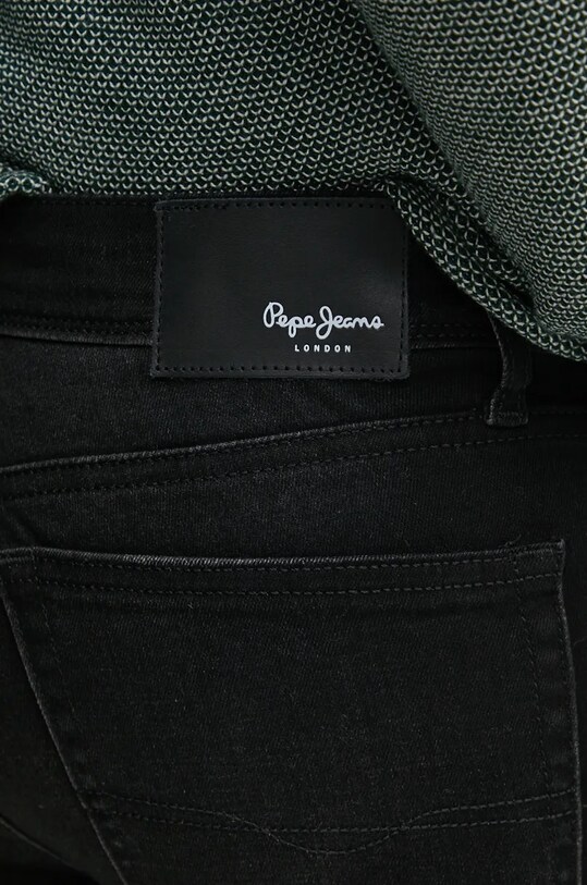 Oblečení Džíny Pepe Jeans SUPER SKINNY JEANS PM207706XH0 černá