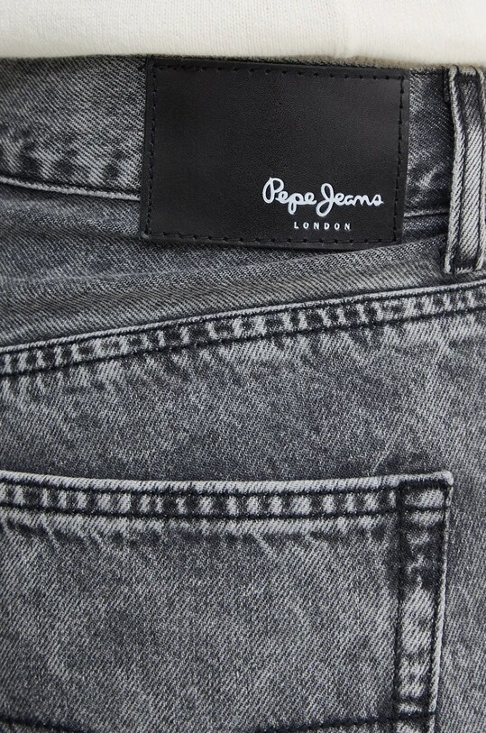 Pepe Jeans jeansi LOOSE STRAIGHT JEANS CARBON gri PM207972