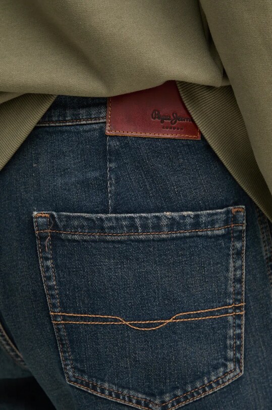 Τζιν παντελόνι Pepe Jeans TAPER JEANS MOCHA σκούρο μπλε PM207973