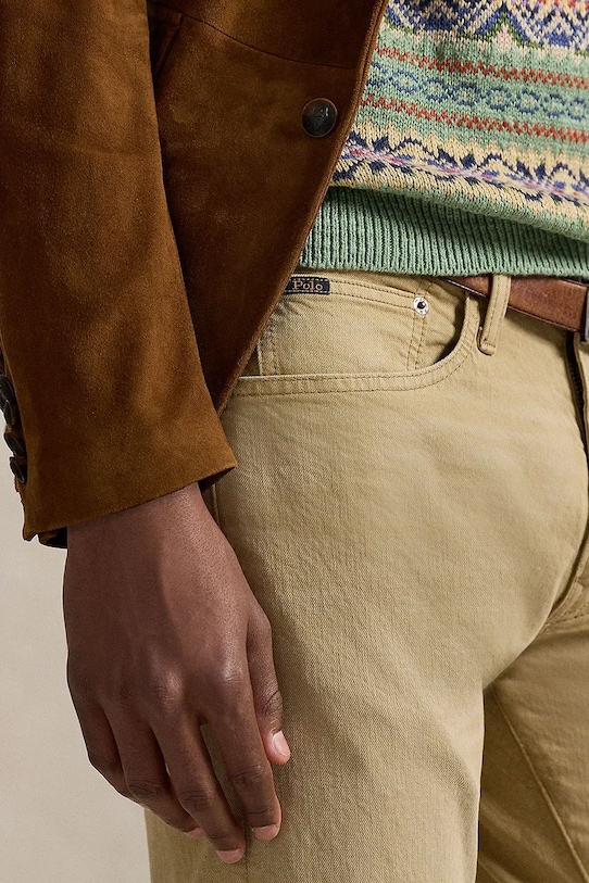 Polo Ralph Lauren jeansy beżowy 710956083