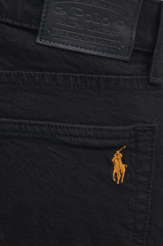 Τζιν παντελόνι Polo Ralph Lauren μαύρο 710956083