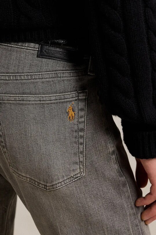 Τζιν παντελόνι Polo Ralph Lauren 710956086 γκρί