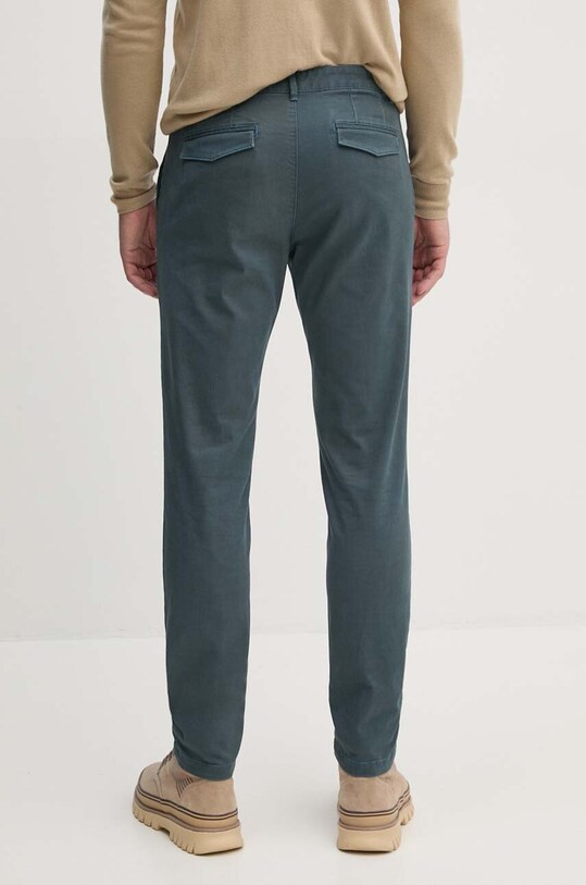 Odzież Sisley spodnie 4QUXSF02X turkusowy