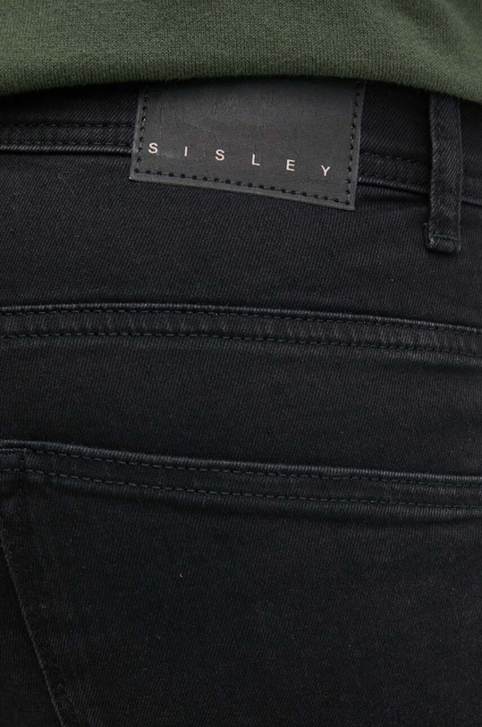 Sisley jeansi negru 4N3HSE00O