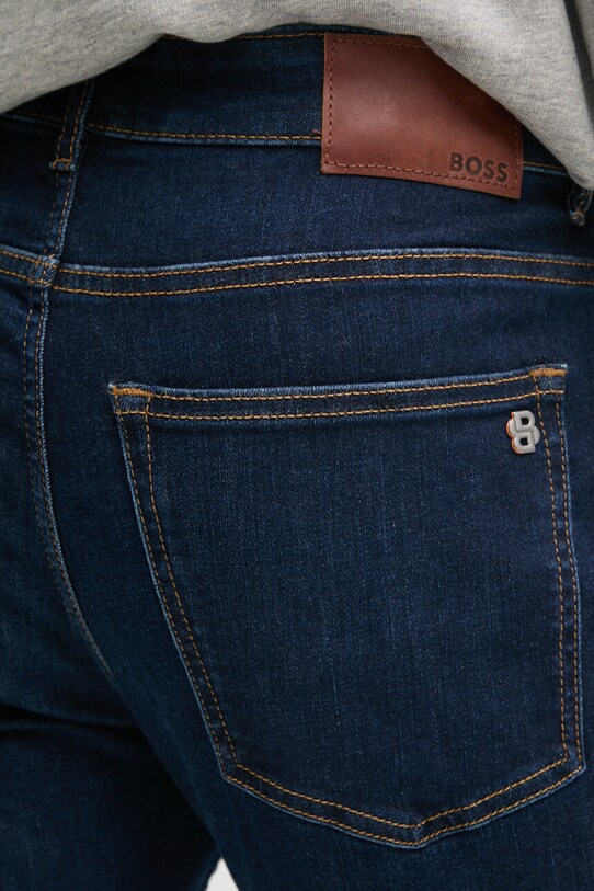 BOSS Orange jeansy granatowy 50526945