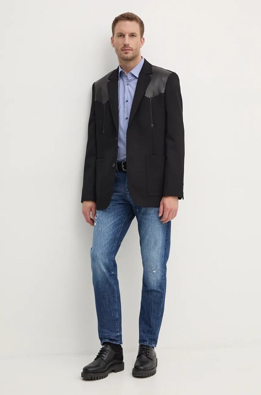 BOSS Orange jeansy 50526963 granatowy AW24