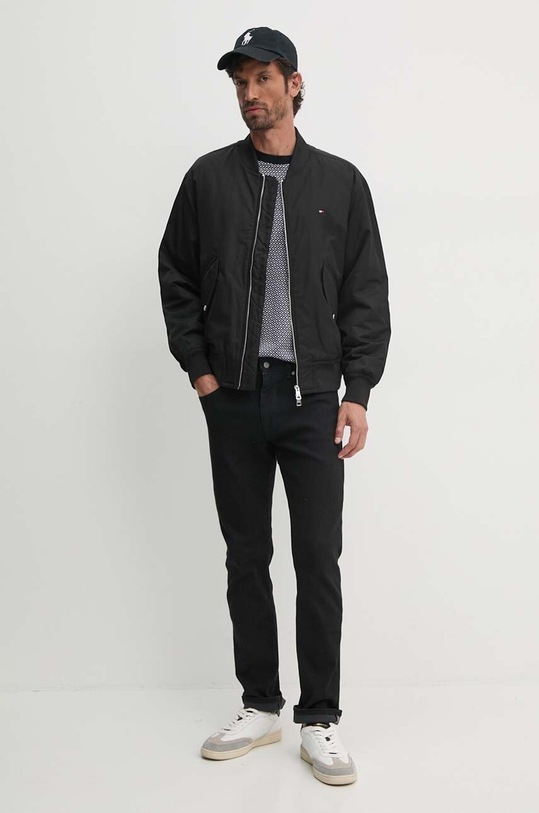 Τζιν παντελόνι BOSS 50527032 μαύρο AW24