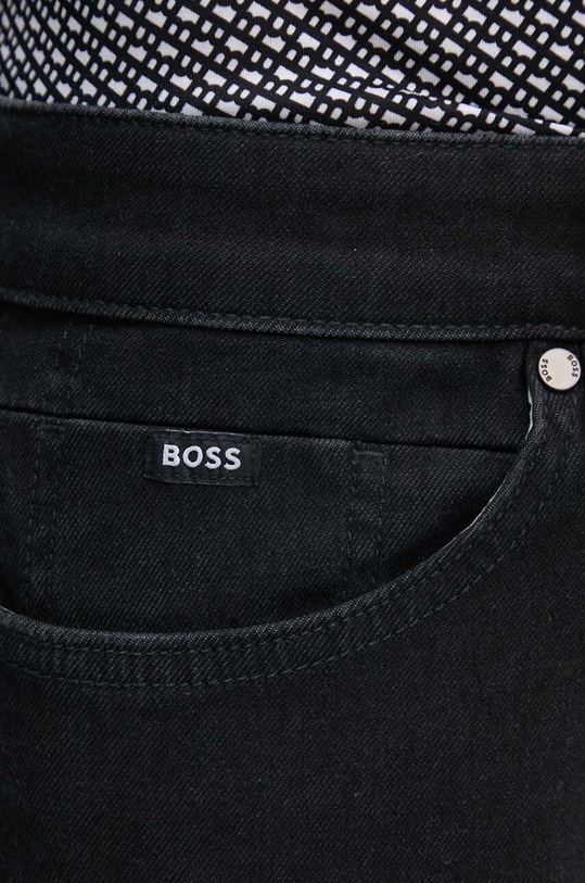 Τζιν παντελόνι BOSS μαύρο 50527032