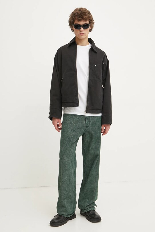 Τζιν παντελόνι MM6 Maison Margiela SH2LA0013.S30652 πράσινο AW24
