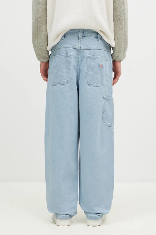 Odjeća Traperice Dickies Madison Baggy Fit Denim DK0A4YEC plava