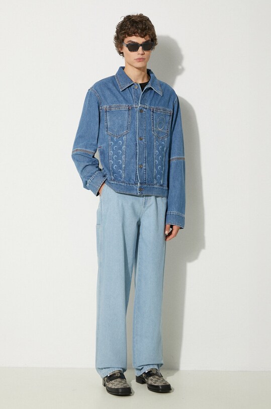Dickies jeansy Madison Baggy Fit Denim DK0A4YEC niebieski AW24