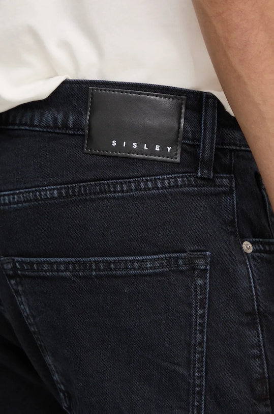Τζιν παντελόνι Sisley σκούρο μπλε 4TLASE023