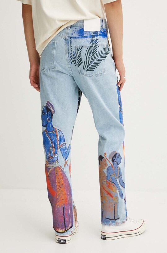 Îmbrăcăminte Desigual jeansi DANI 24SMDD12 albastru