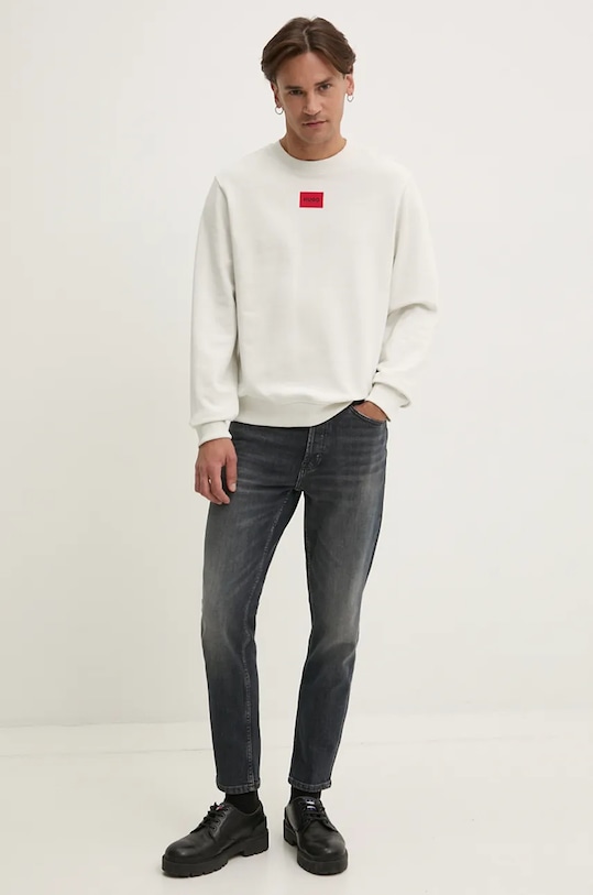 Τζιν παντελόνι HUGO 50522155 γκρί AW24