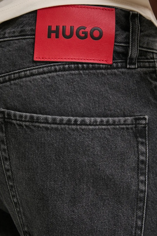 HUGO jeansy szary 50522201