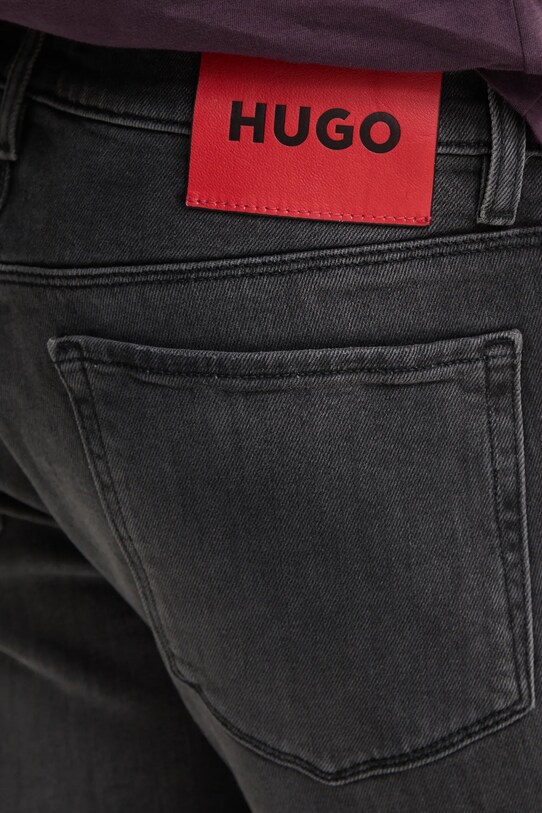 HUGO jeansy szary 50529287