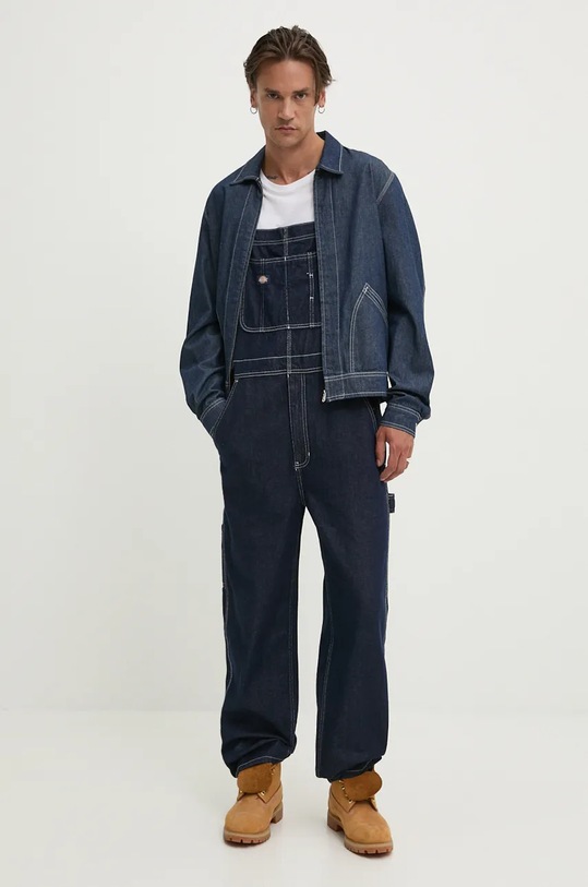 Джинсовый комбинезон Dickies CLASSIC DK0A4XYA тёмно-синий AW25