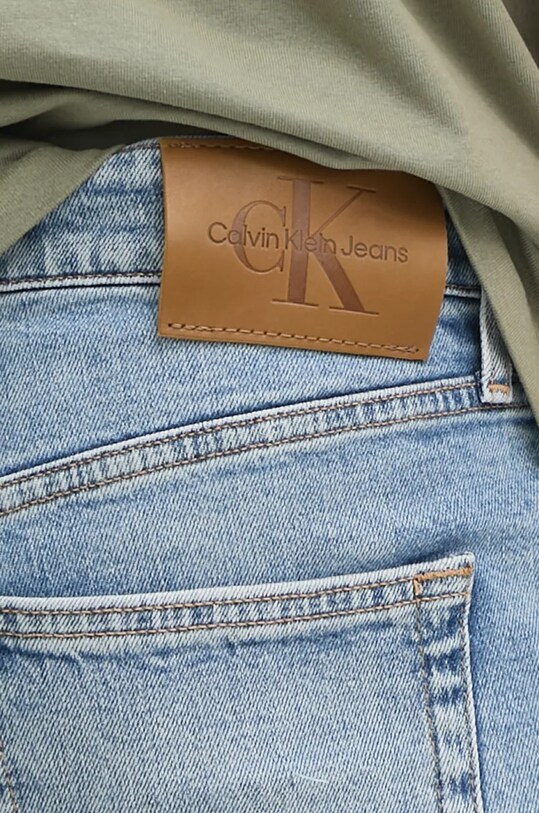 Rifle Calvin Klein Jeans modrá J30J325969