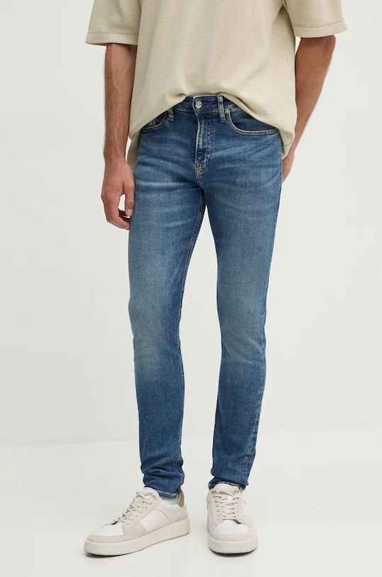 Džíny Calvin Klein Jeans námořnická modř J30J325974