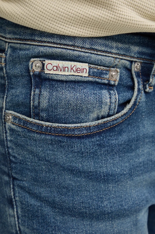 Džíny Calvin Klein Jeans námořnická modř J30J325974