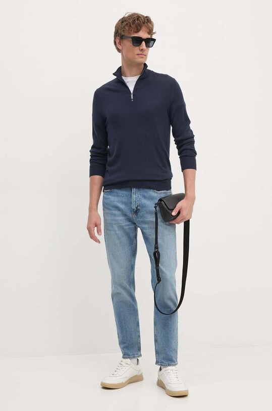 Calvin Klein Jeans jeansy J30J325998 niebieski AW24