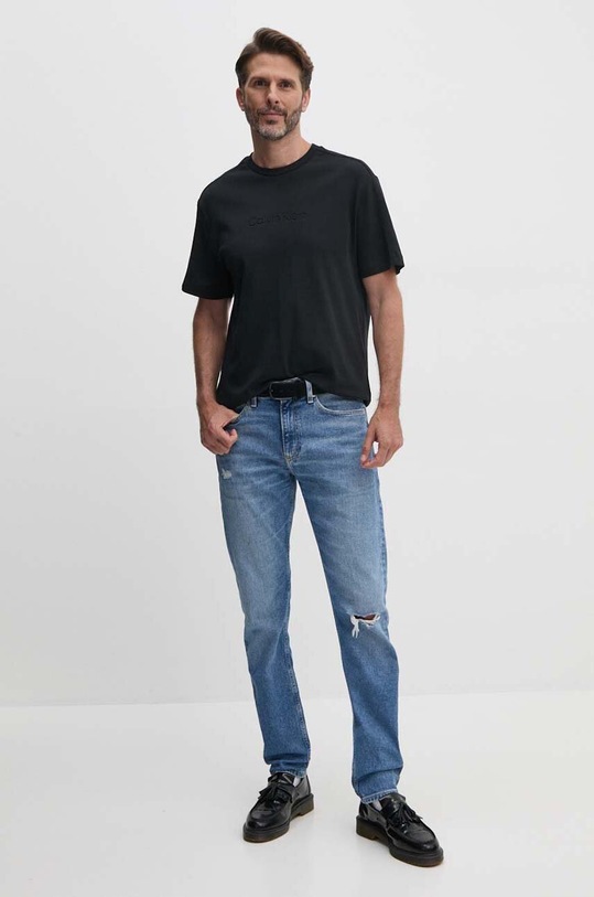 Calvin Klein Jeans jeansy J30J326362 niebieski AW24