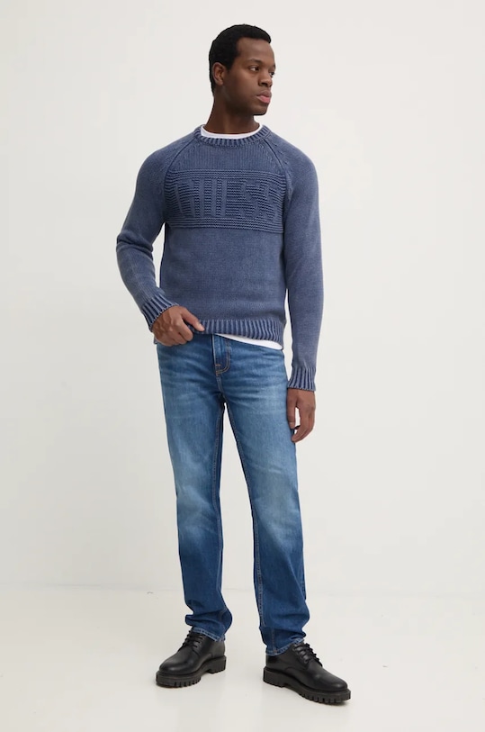 Guess jeansy MIKE M4BA66.D4Z84 granatowy AW24