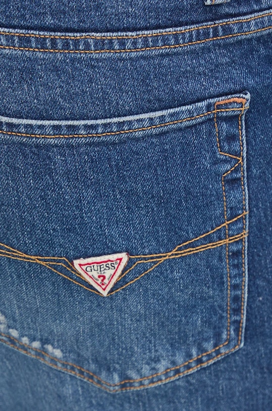 Τζιν παντελόνι Guess MIKE σκούρο μπλε M4BA66.D4Z84