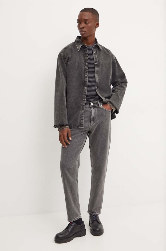 Tommy Jeans jeansi DM0DM20422 negru AW24