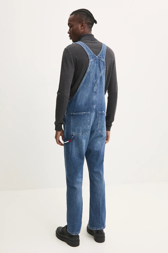 Tommy Jeans salopete din denim DM0DM20440 albastru AW24