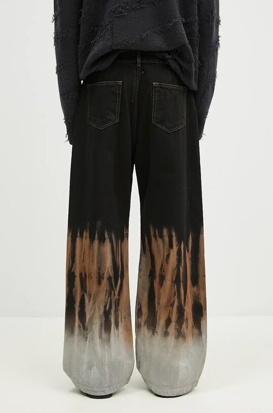 Odzież Rick Owens jeansy Geth Jeans DU02D2351.BSUN czarny