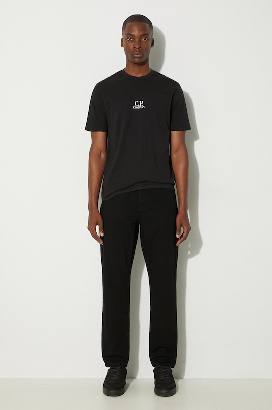 Carhartt WIP jeansy bawełniane Newel Pant I029208.892Y czarny AA00